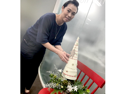 NFD資格・フラワーアレンジメント講師紹介 チーフ講師 井上久美子